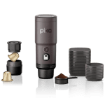 Wacaco® Pixapresso включва отделящи се капсули, чаша и поставка за смляно кафе.